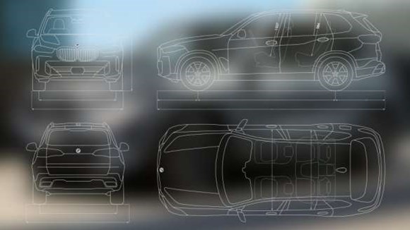 Grafisk visualisering af teknisk data i BMW X5