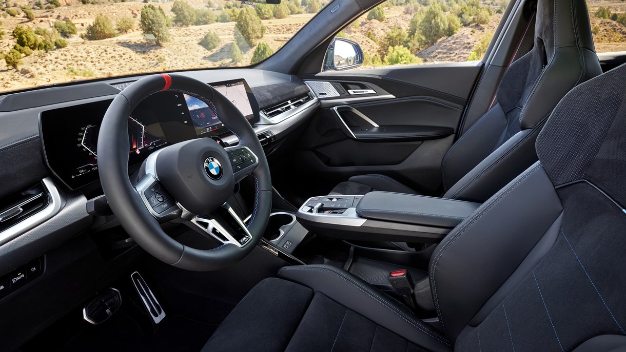 Interiør på en BMW X2