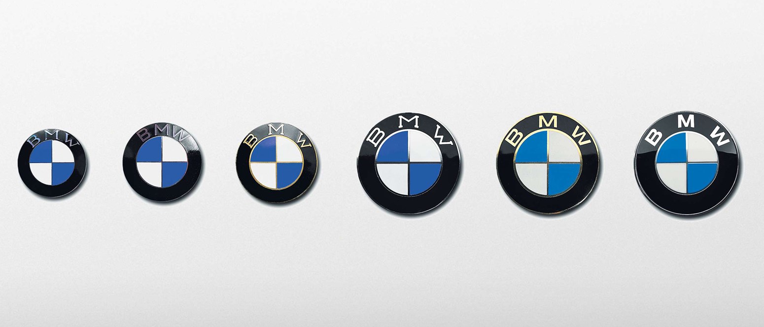 BMW logoer igennem tiden 